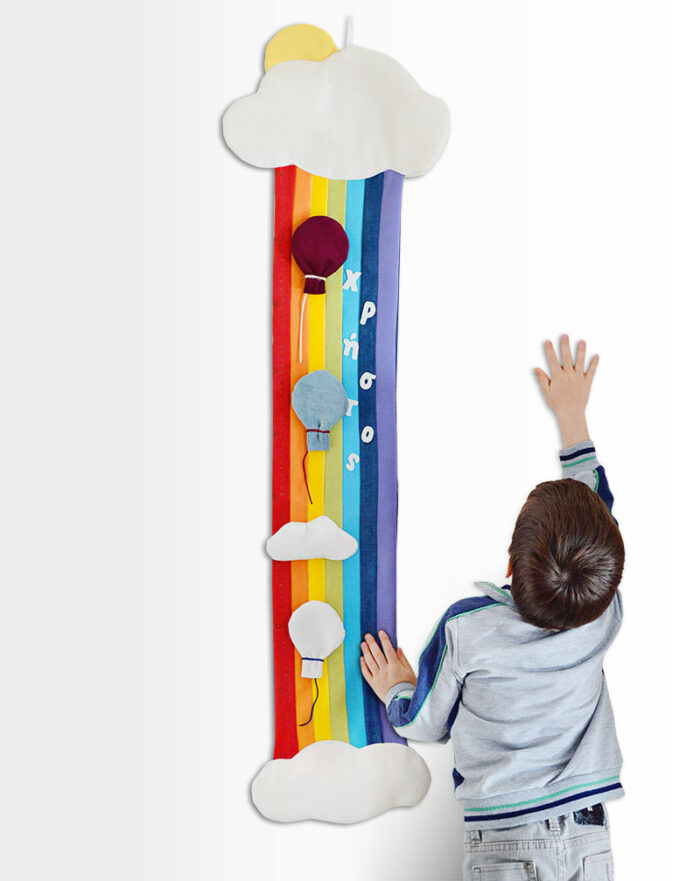 rainbow height chart