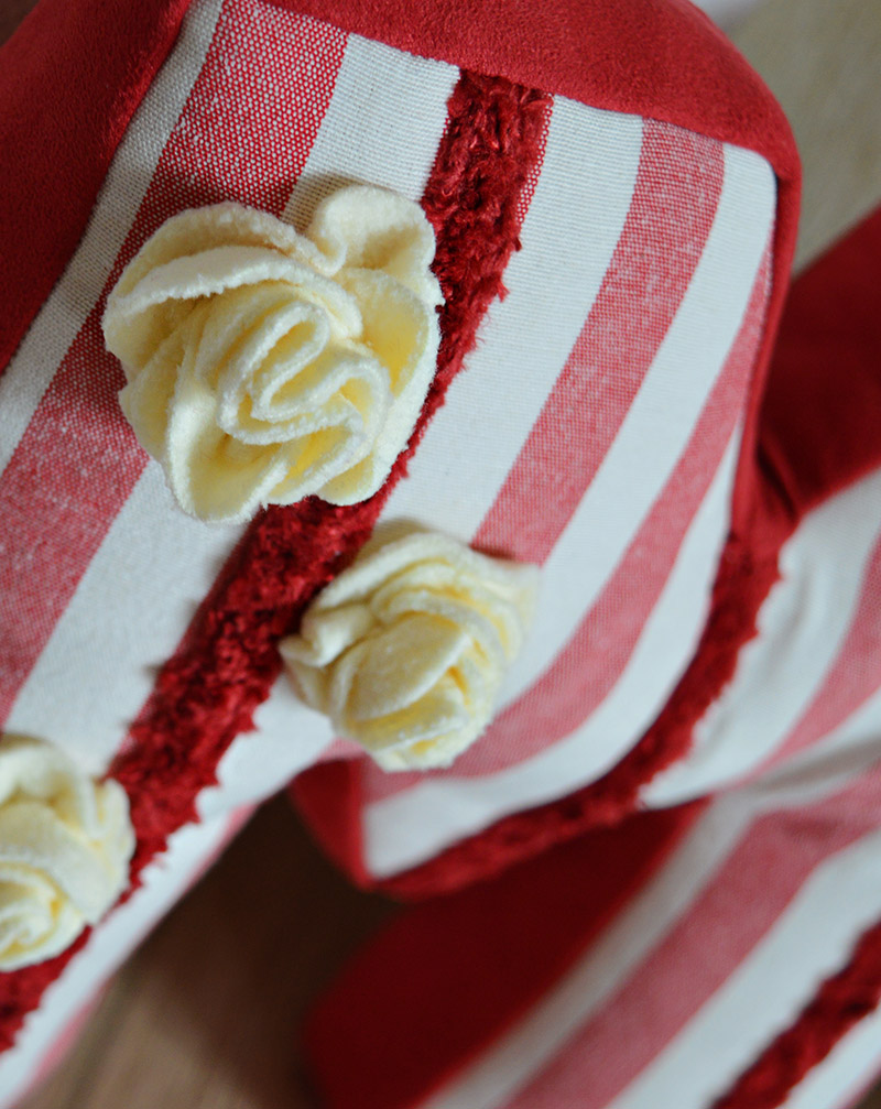 M monogram letter pillow thumb